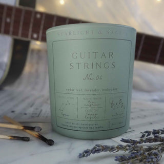 Guitar Strings | Candle No. 06 - Starlight & Sage Co.