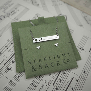 Stars do you like dem Necklace - Starlight & Sage Co.