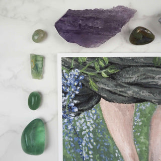 Wisteria Wonderland | Fine Art Print - Starlight & Sage Co.