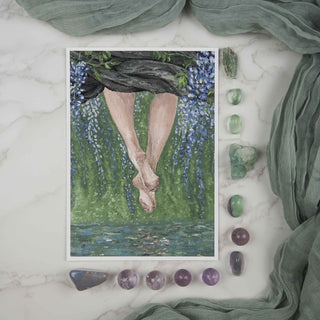 Wisteria Wonderland | Fine Art Print - Starlight & Sage Co.