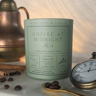 Coffee at Midnight | Candle No. 14 - Starlight & Sage Co.