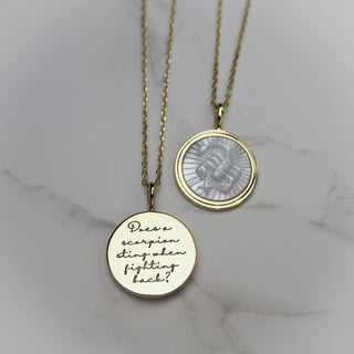 Complex Female Character Necklace - Starlight & Sage Co.