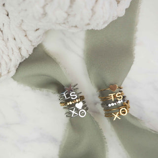 Girlhood Stacking Rings - Starlight & Sage Co.