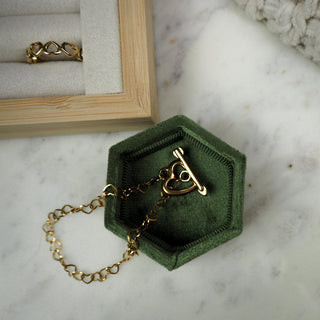 Hearts on Sleeves Bracelet - Starlight & Sage Co.