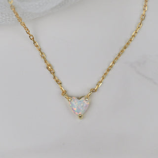 Kaleidoscope Heart Necklace - Starlight & Sage Co.