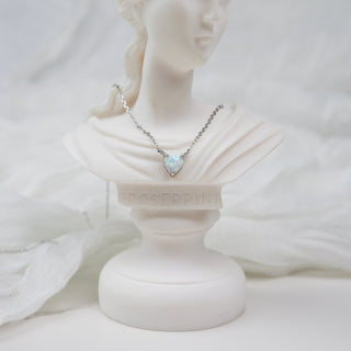 Kaleidoscope Heart Necklace - Starlight & Sage Co.