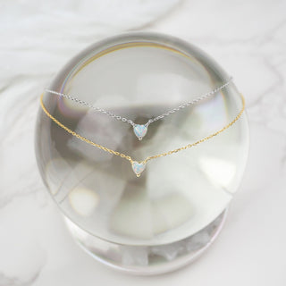 Kaleidoscope Heart Necklace - Starlight & Sage Co.