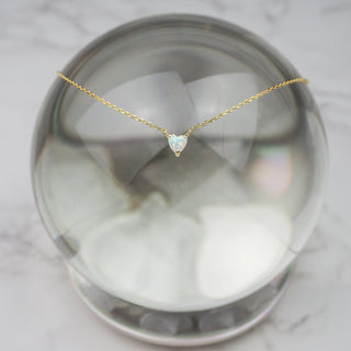 Kaleidoscope Heart Necklace - Starlight & Sage Co.