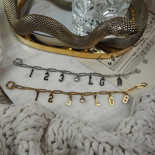 Let's Go Charm Bracelet - Starlight & Sage Co.