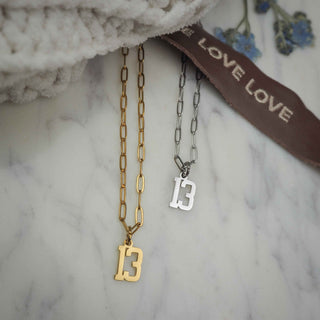 No. 13 Necklace - Starlight & Sage Co.