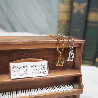 No. 13 Necklace - Starlight & Sage Co.