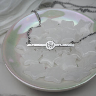 Onyx Nights Necklace - Starlight & Sage Co.