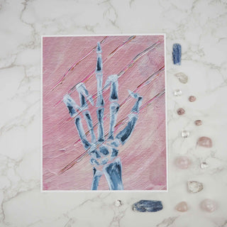 Rage in Rosé | Fine Art Print - Starlight & Sage Co.