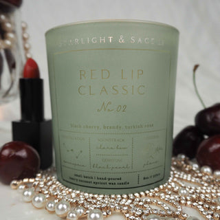Red Lip Classic | Candle No. 02 - Starlight & Sage Co.