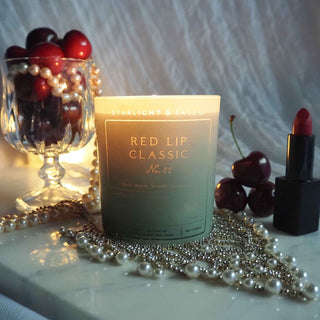 Red Lip Classic | Candle No. 02 - Starlight & Sage Co.