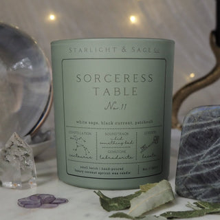 Sorceress Table | Candle No. 11 - Starlight & Sage Co.