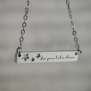 Stars do you like dem Necklace - Starlight & Sage Co.