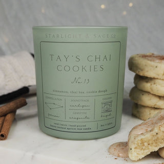 Tay's Chai Cookies | Candle No. 13 - Starlight & Sage Co.